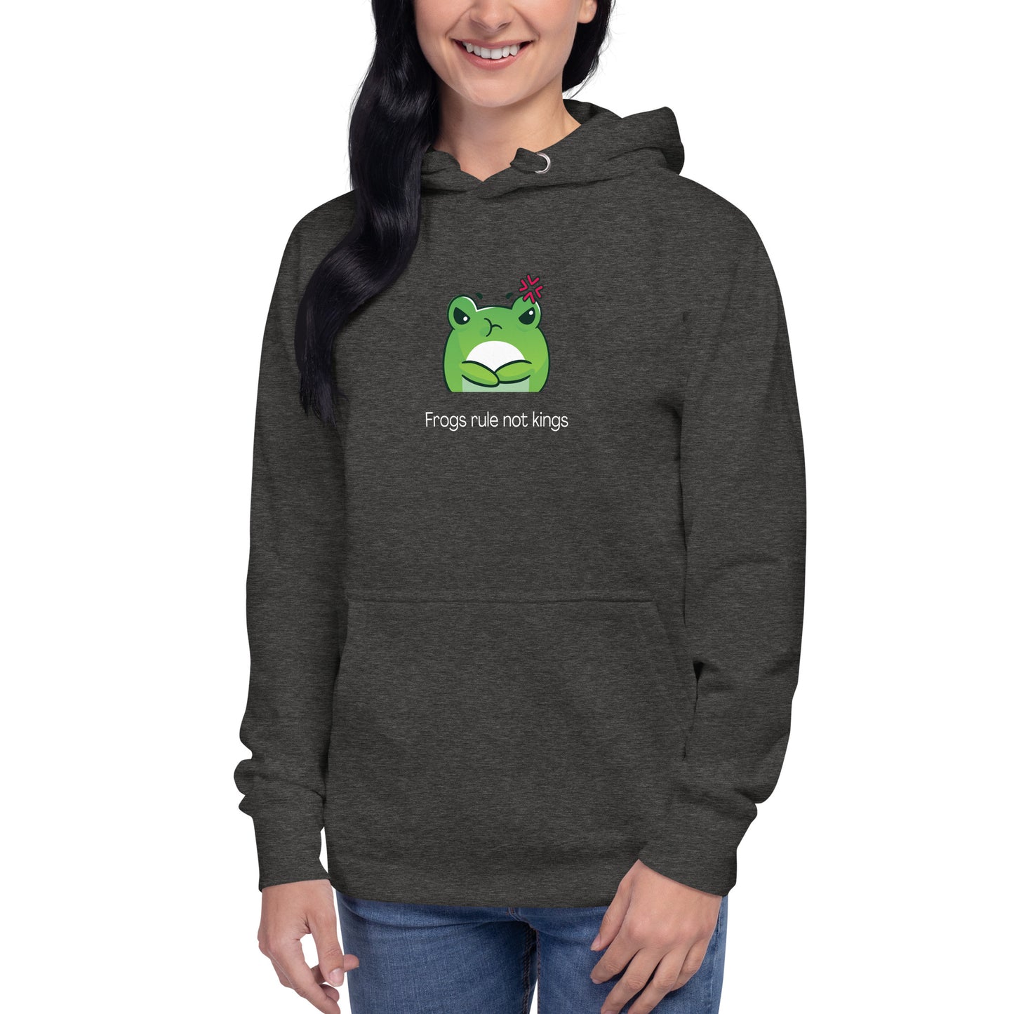 Frogs Rule! cozy hoodie