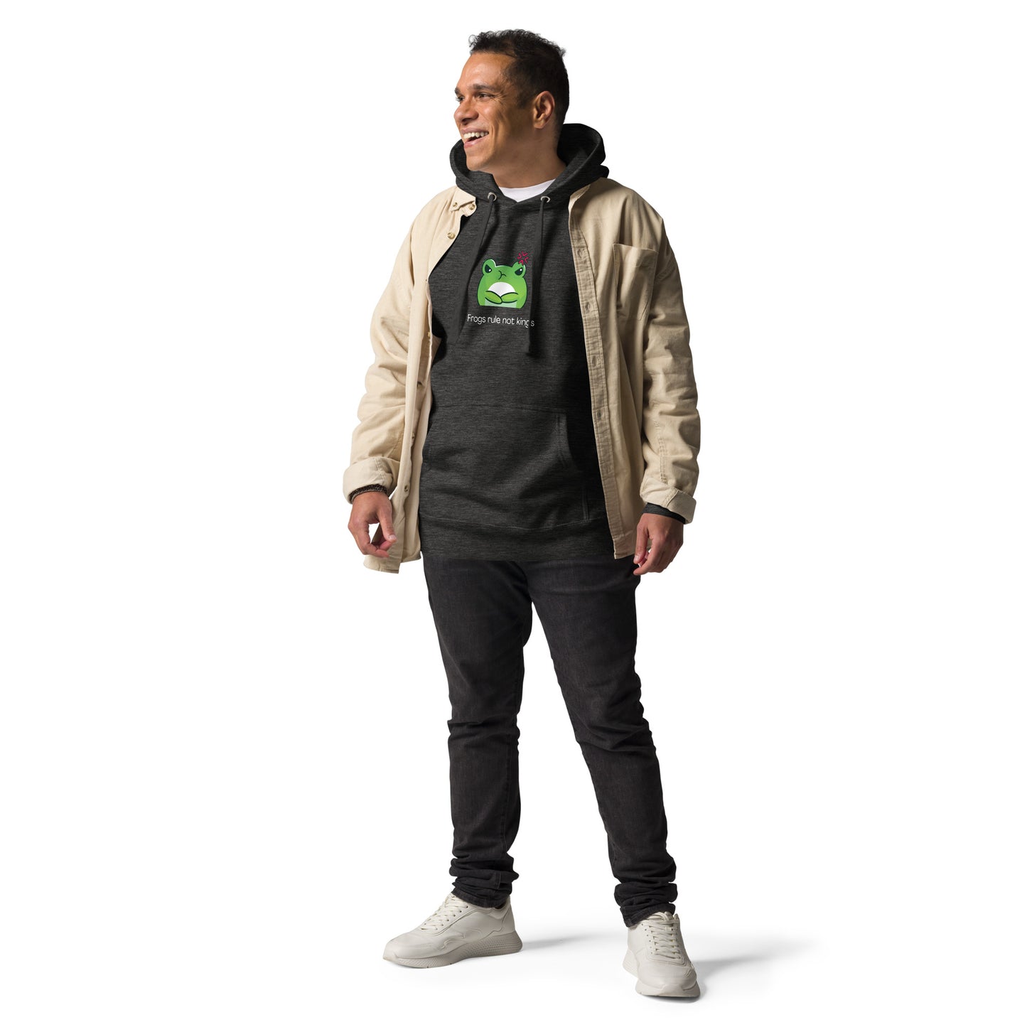 Frogs Rule! cozy hoodie