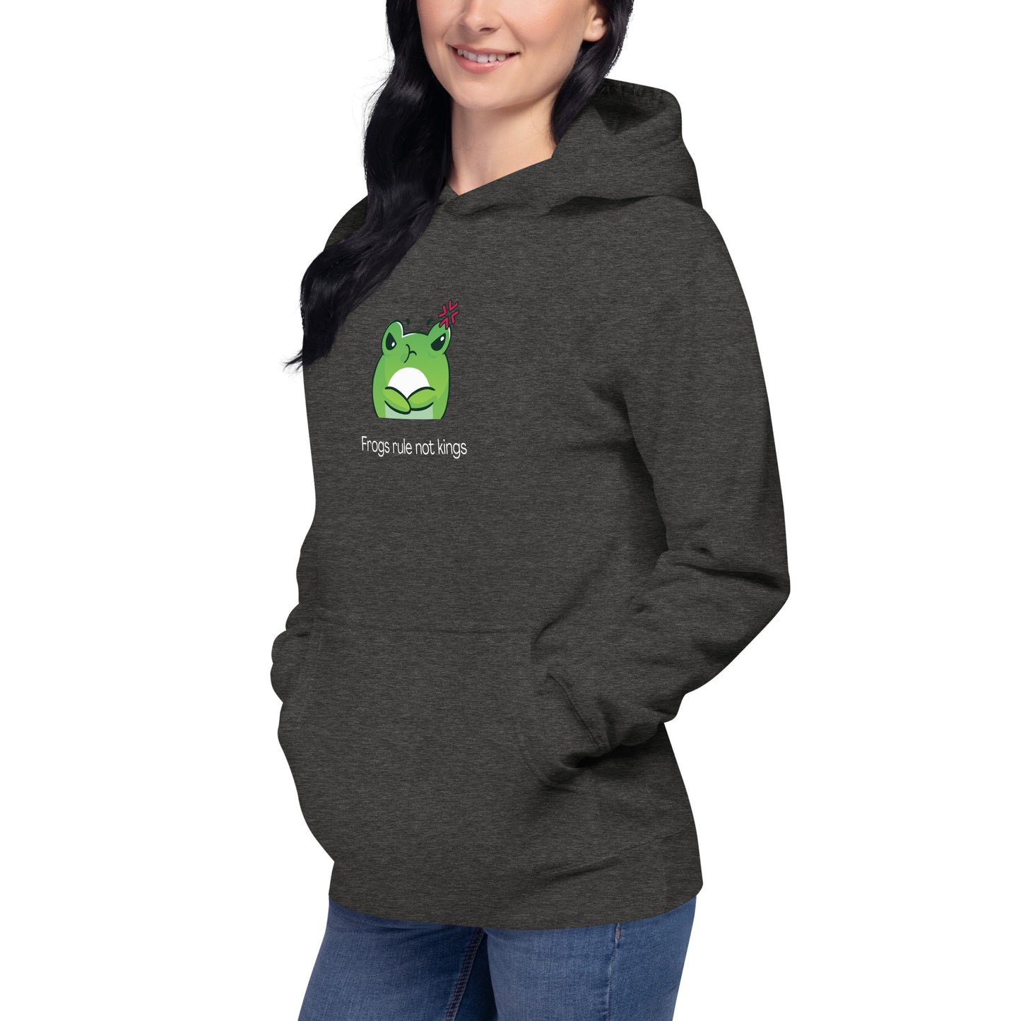 Frogs Rule! cozy hoodie