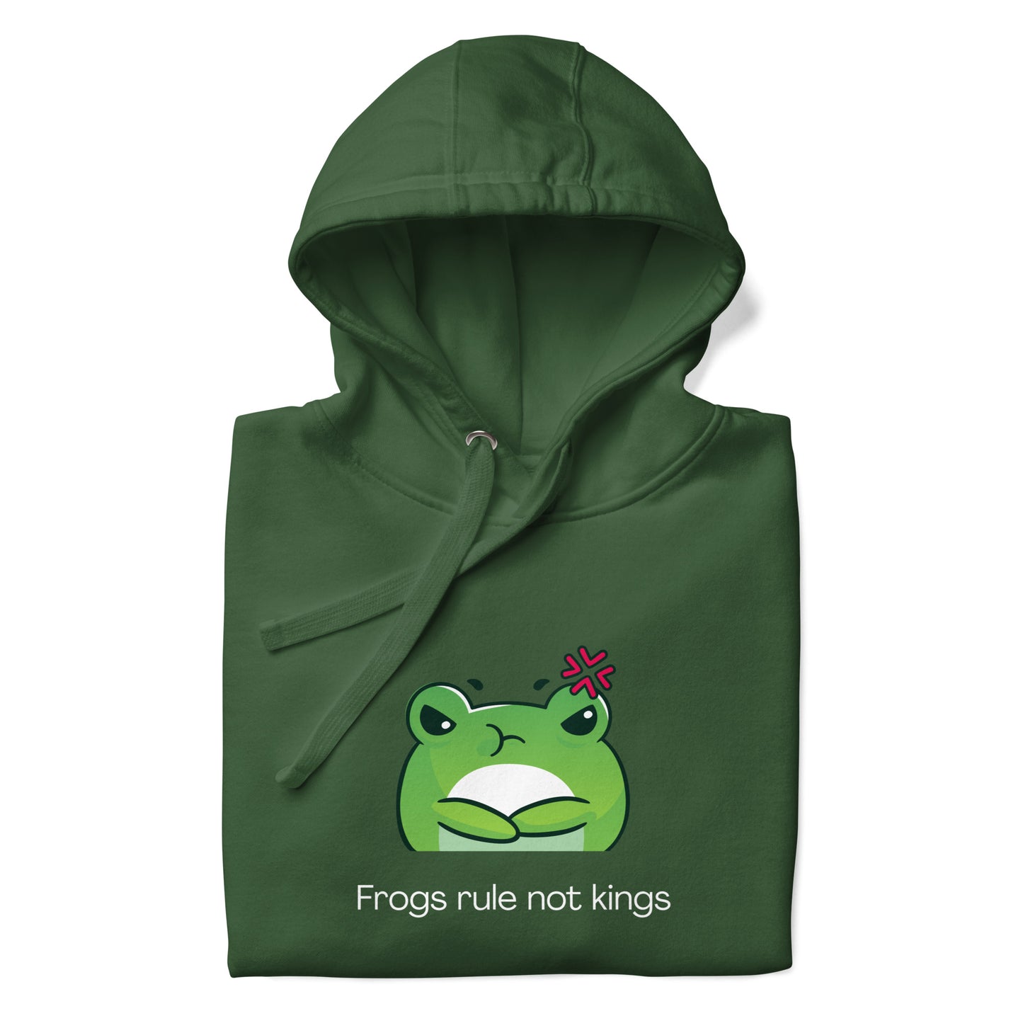 Frogs Rule! cozy hoodie