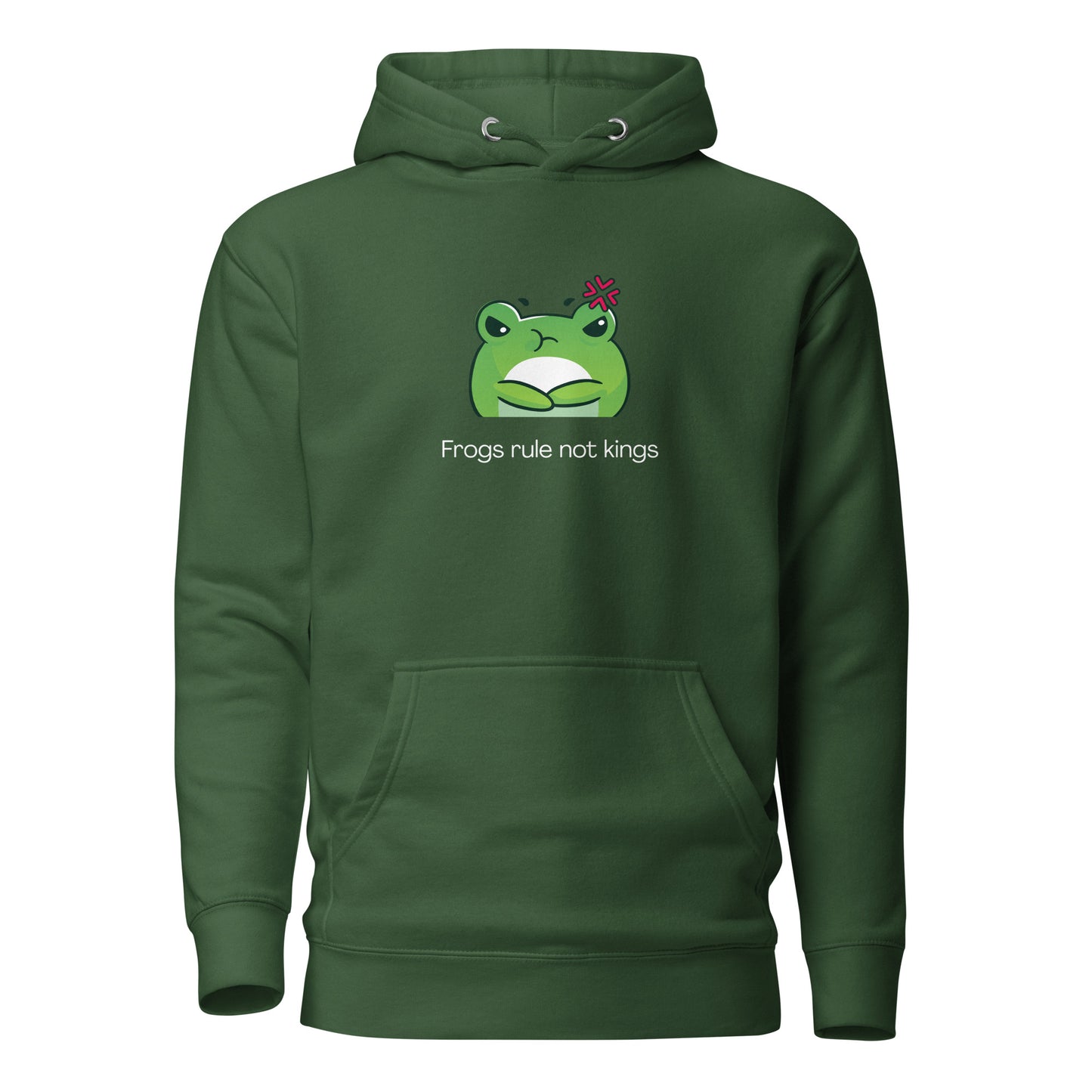 Frogs Rule! cozy hoodie
