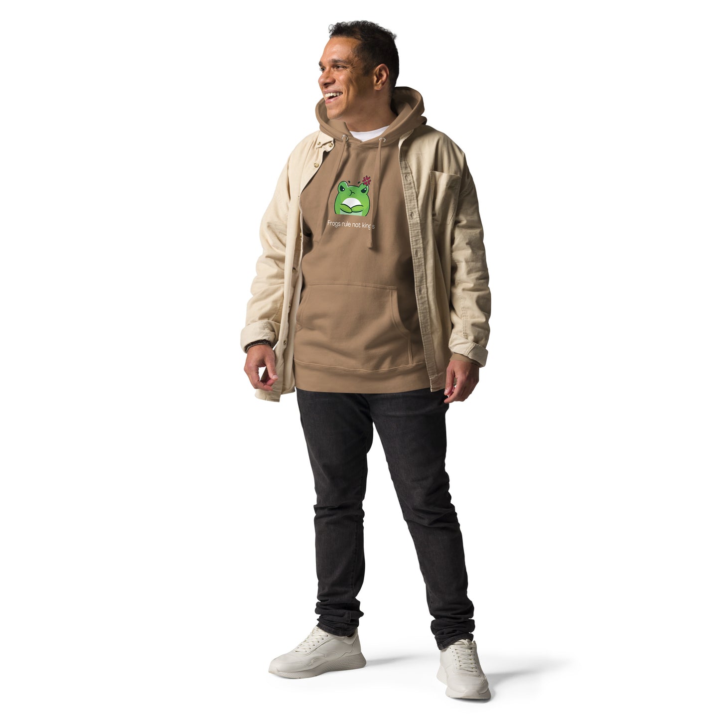 Frogs Rule! cozy hoodie