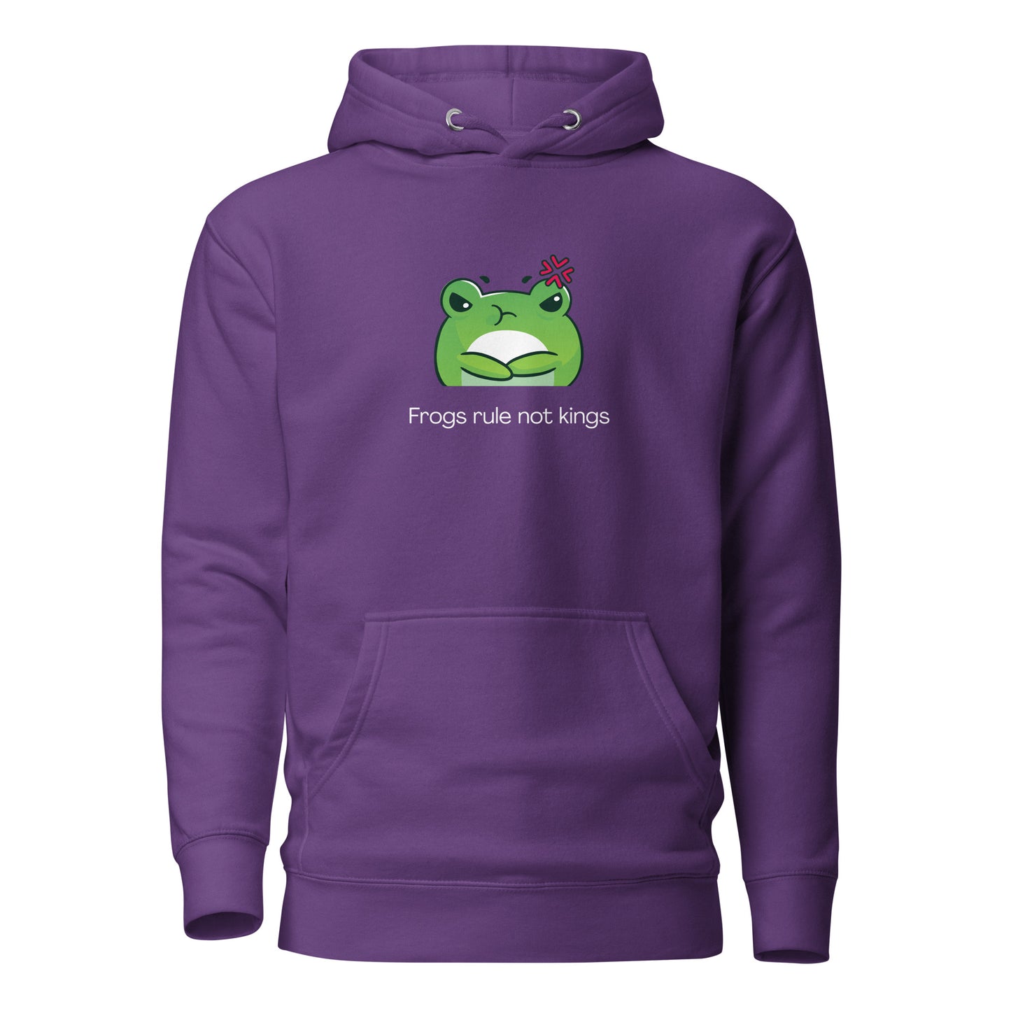 Frogs Rule! cozy hoodie