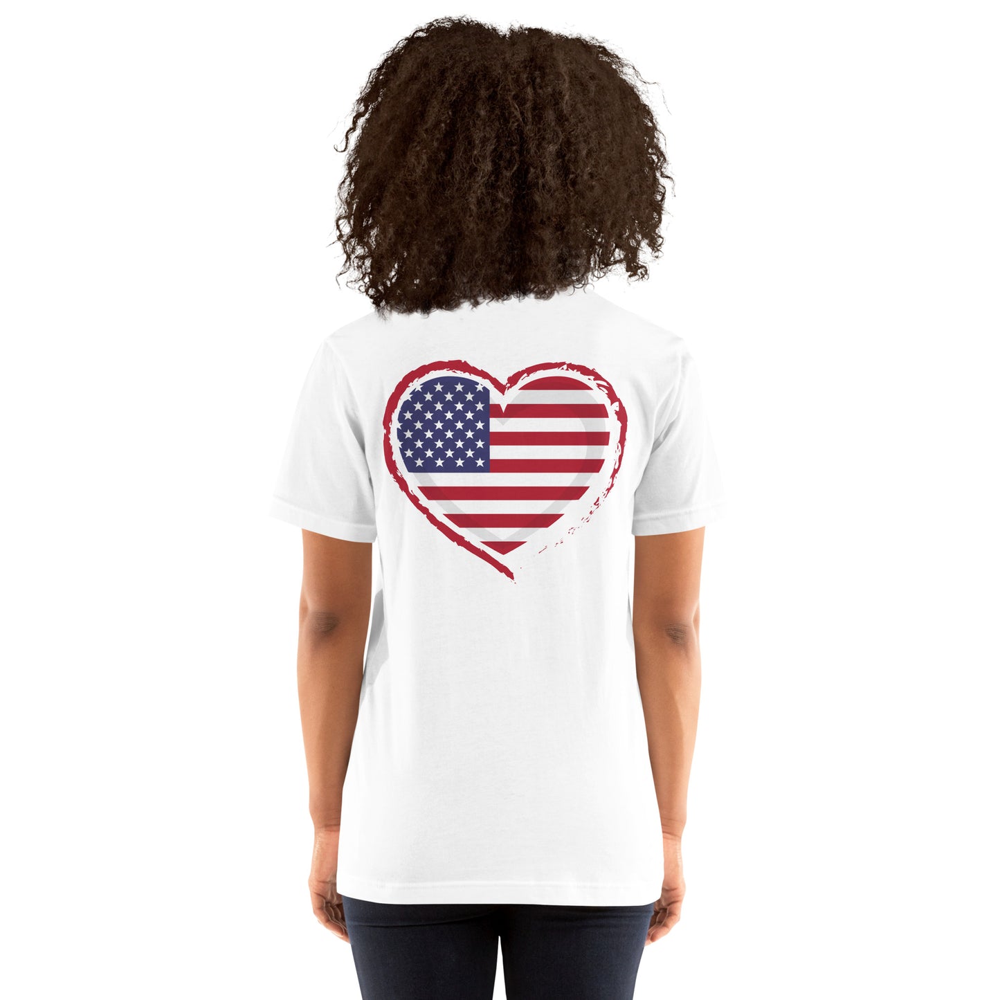 Love Unites! lrg Graphic on back