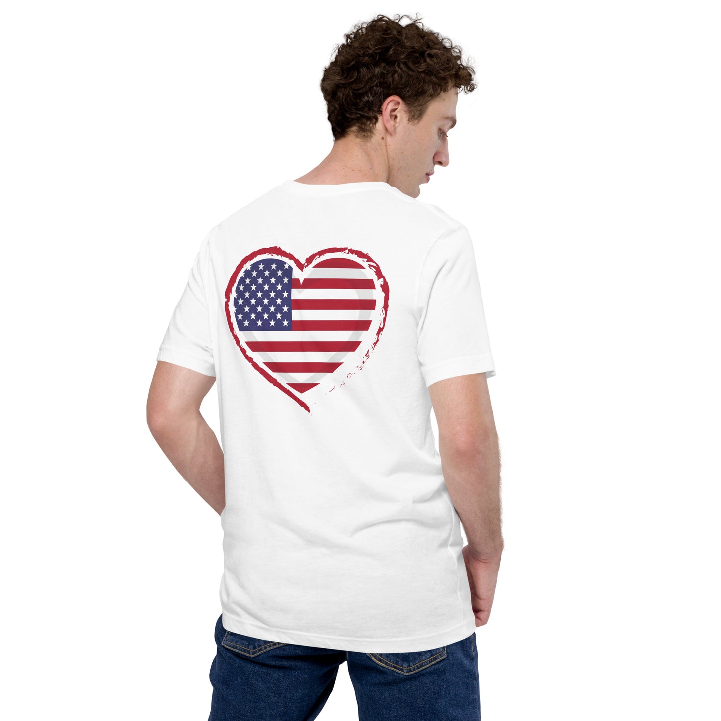 Love Unites! lrg Graphic on back