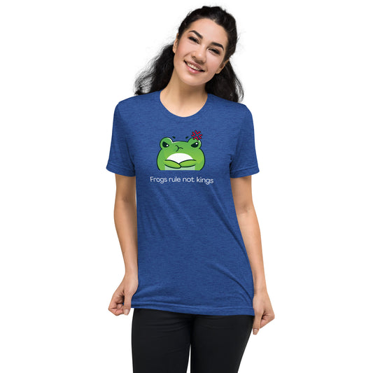 Frogs Rule! comfy cotton t-shirt